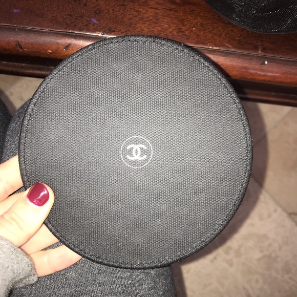 Chanel brush set, mirror, and case. - Picture 2 of 4